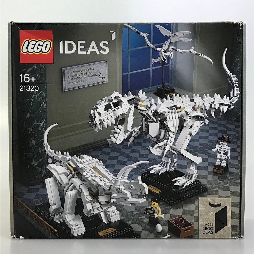 正規品 LEGO レゴ アイデア 21320 恐竜の化石 HD-067-C 未開封内袋あり IDEAS ティラノサウルス トリケラトプス プテラノドン 371