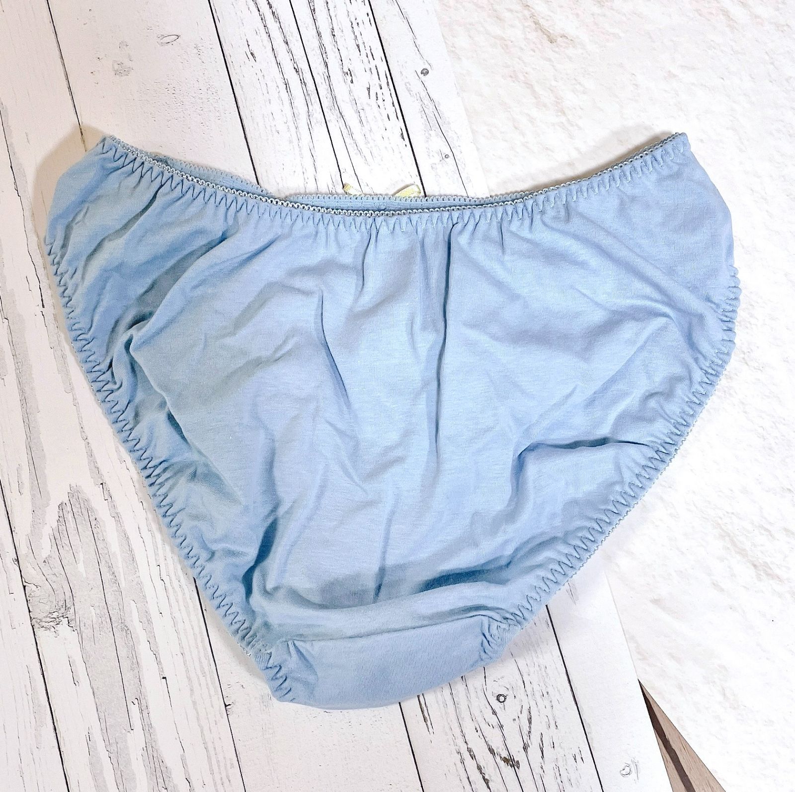 水色水玉ブラB70・ショーツM・キャミソールL3点セット－R818789