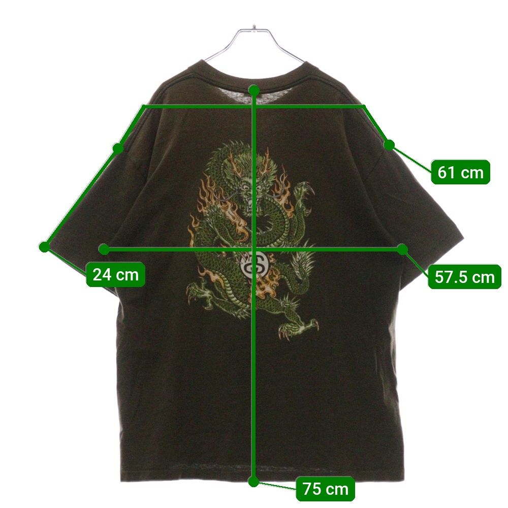 STUSSY (ステューシー) 90s VINTAGE OLD STUSSY Dragon Tee