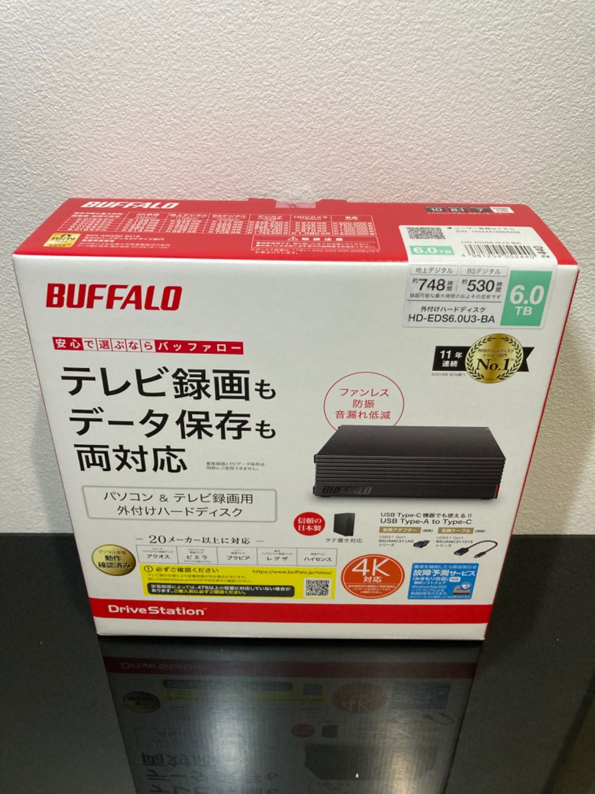 ハードディ Buffalo バッファロー 6.0TBの通販 by さらちゃん's shop