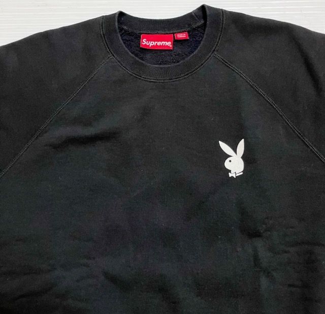 Supreme × Playboy ／ シュプリーム ×プレイボーイ 16SS S/S crewneck