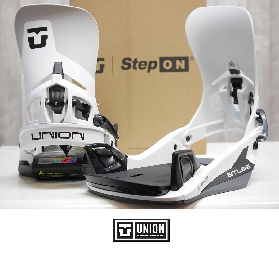 26 UNION ATLAS STEP ON - WHITE - Lサイズ 正規品 保証付 スノーボード ステップオン バインディング