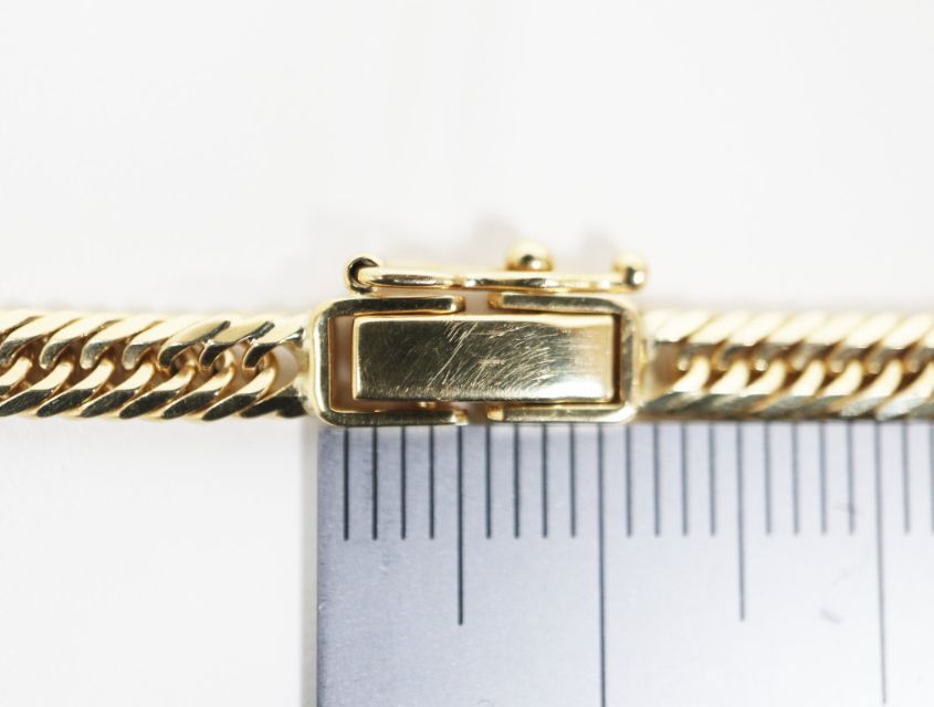 K18 キヘイ 喜平 アンクレット 8面トリプル 10.4ｇ 8メントリプル 18金 イエローゴールド 750 YG ジュエリー