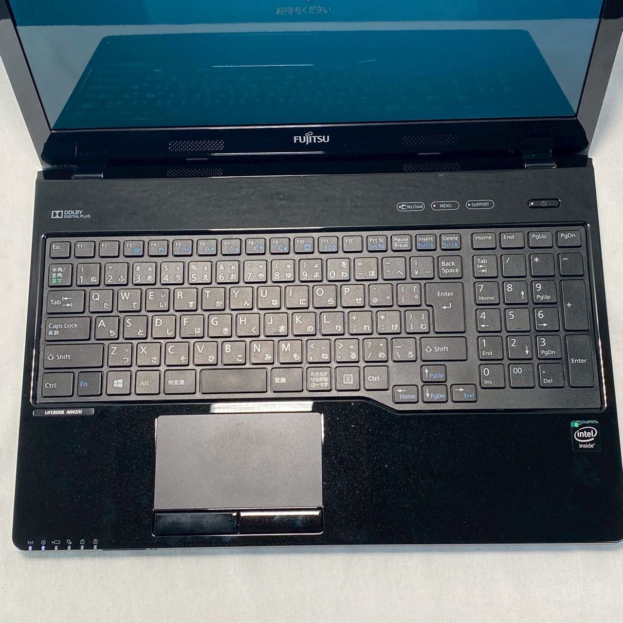 FUJITSU|LIFEBOOK|AH42|U|FMVA42UB|ブラック|Celeron|3205U|メモリ4GB|HDD|1TB|Windows10|ACアダプター付|おまけマウス付|No.3925