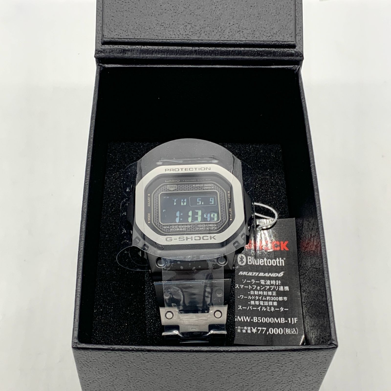 新品未使用品 G-SHOCK GMW-B5000MB-1 フルメタルブラック - 通販