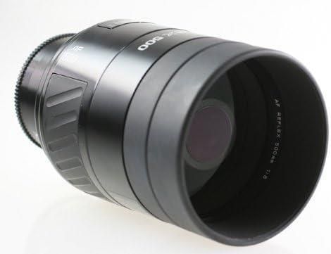 Minolta 500mm F/8 オートフォーカスミラーレンズ - 固定 Minolta 500mm F/8 オートフォーカスミラーレンズ - 固定 Amazon