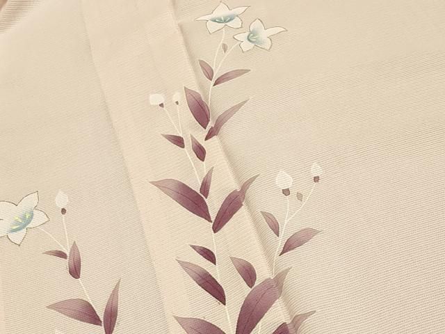 平和屋着物□訪問着 絞り 刺繍 秋草文 金彩 正絹 逸品 DAAU4884qp