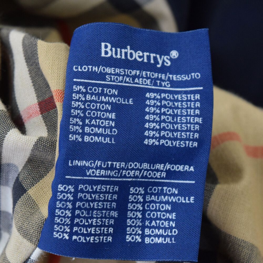 BURBERRYS (バーバリーズ) 裏地ノバチェックトレンチコート