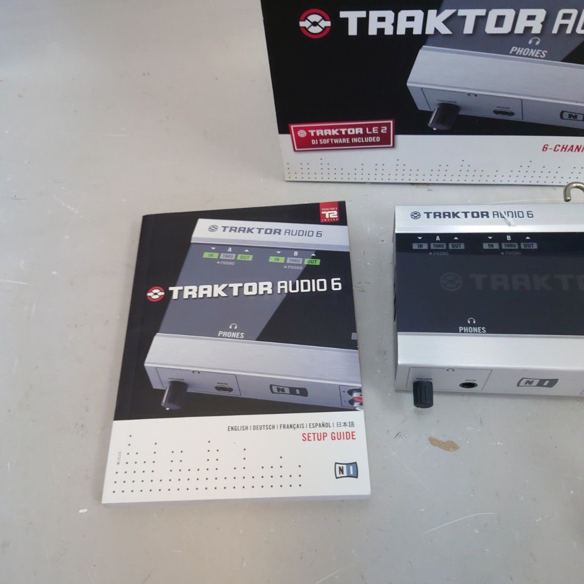 TRAKTOR AUDIO 6 DJオーディオインターフェイス Native Instruments/オーディオインターフェイス/TRAKTOR AUDIO