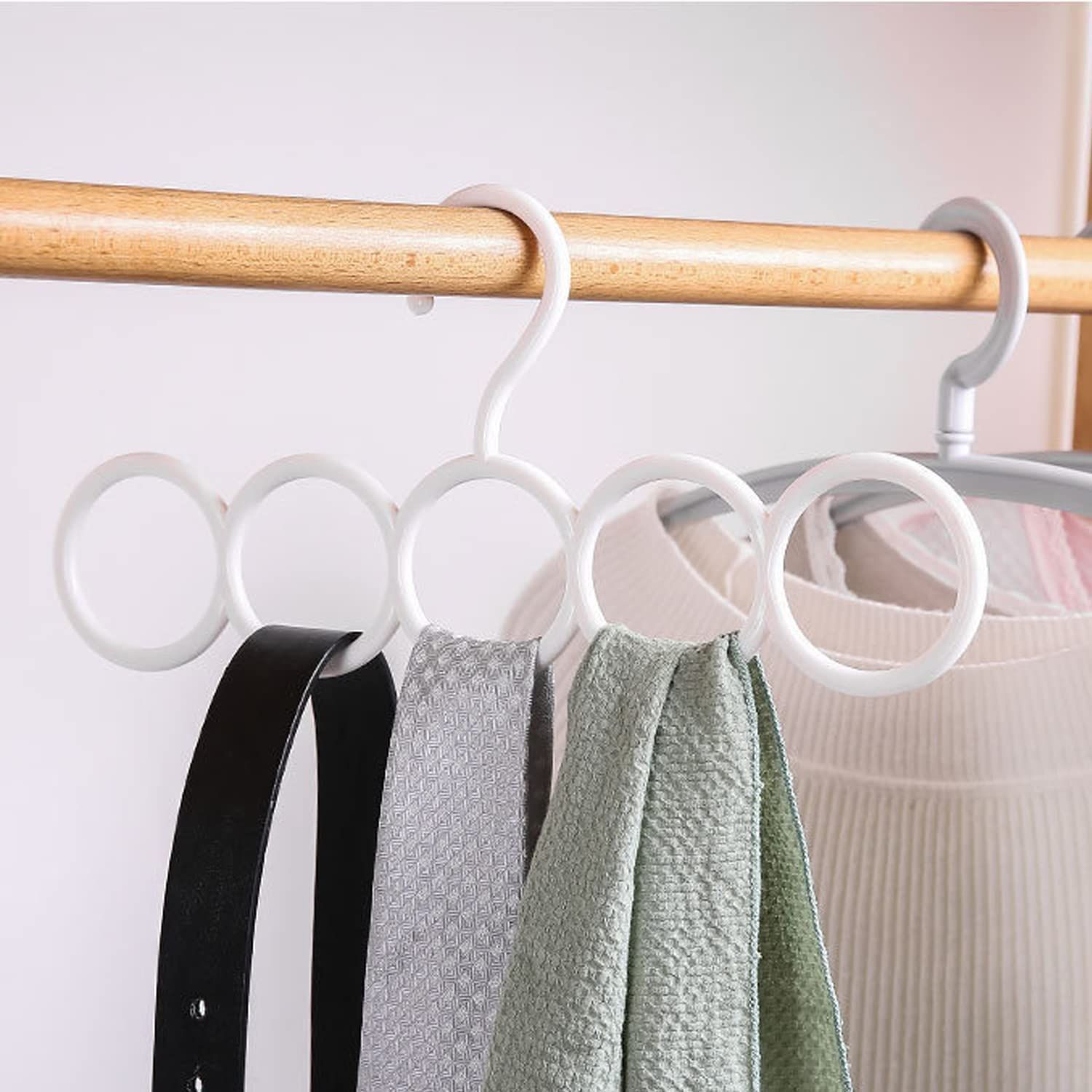 ホワイト 小物ハンガー