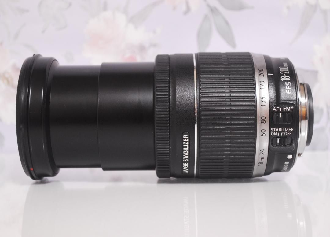近距離～望遠までカバーする万能レンズ☆キヤノンEF-S 18-200mm IS♡