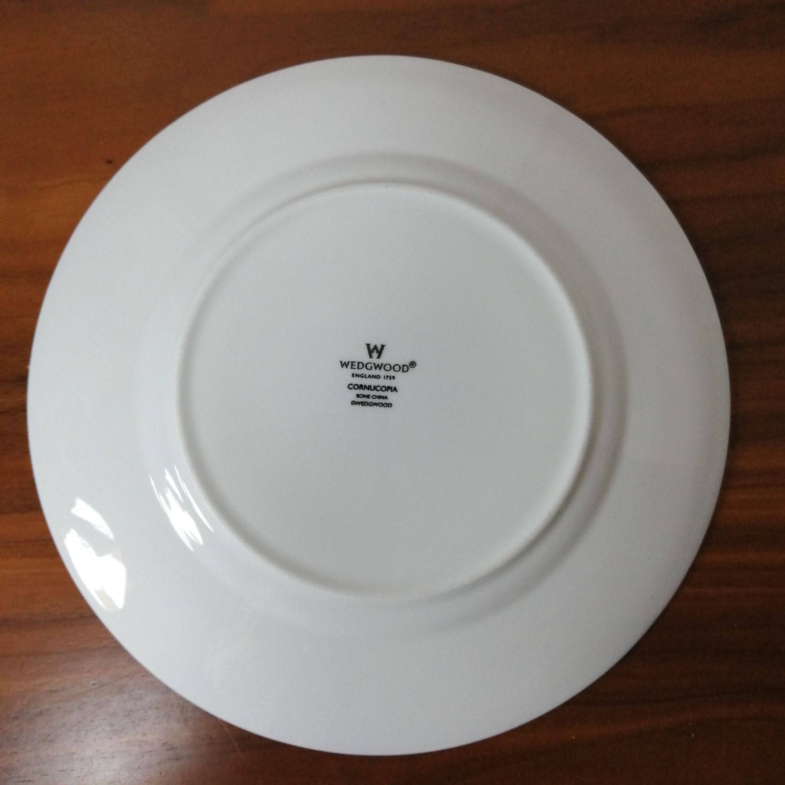 ウェッジウッド WEDGWOOD コーヌコピア CORNUCOPIA 20.5cm プレート 中