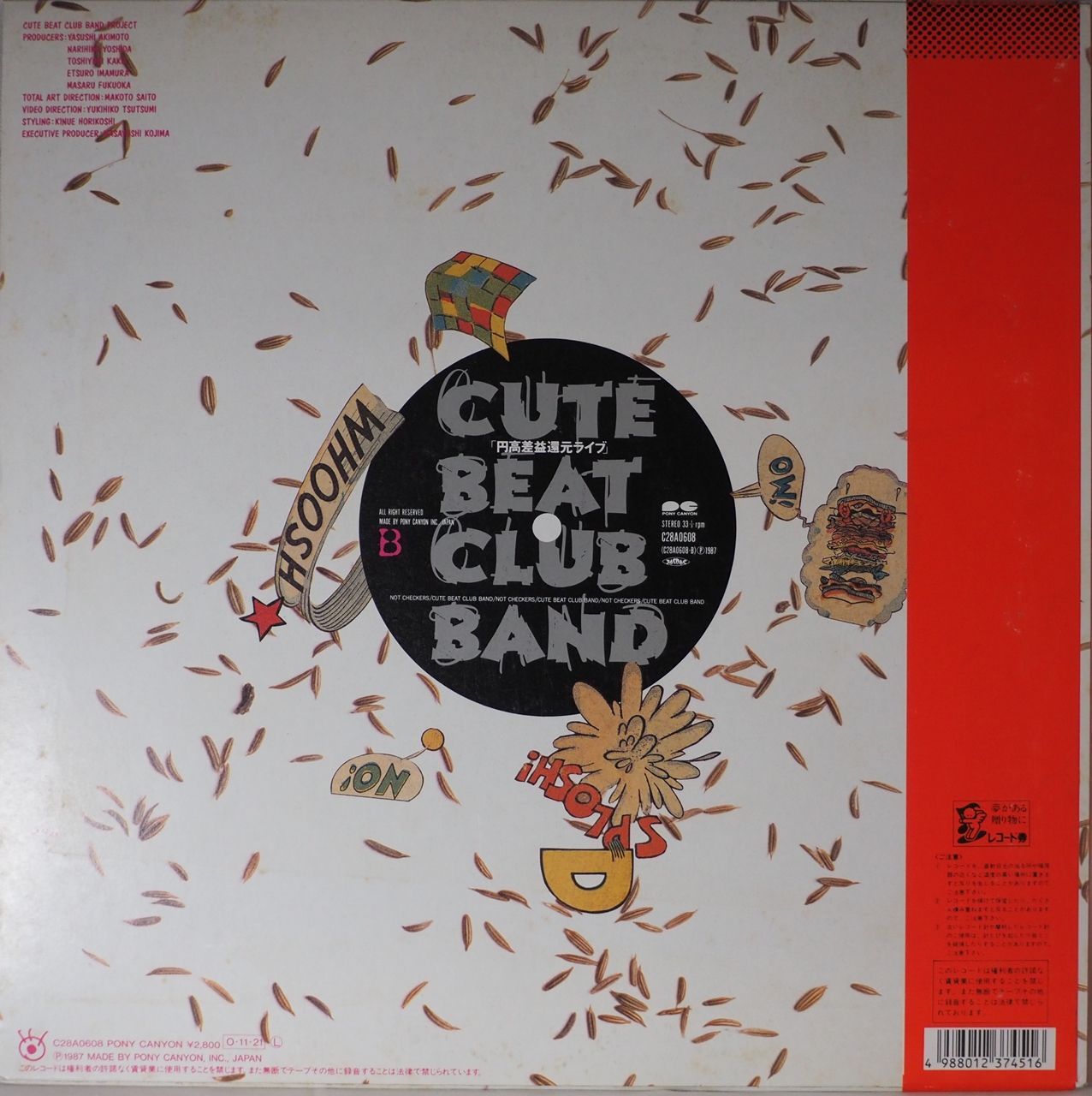 Cute Beat Club Band／NOT CHECKERS-円高差益還元ライブ（直筆サイン