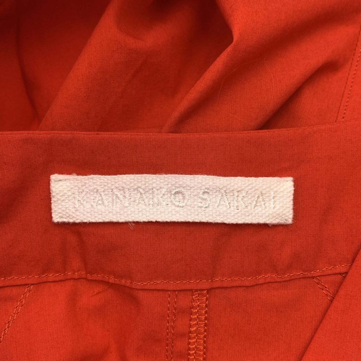 KANAKO SAKAI / カナコサカイ | 2023SS | コットン Vネック ギャザー  