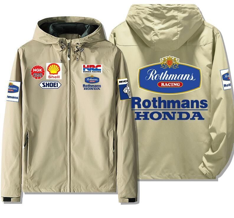 ロスマンズ HRC MotoGPスレーシング ジャケット Rothmans x honda