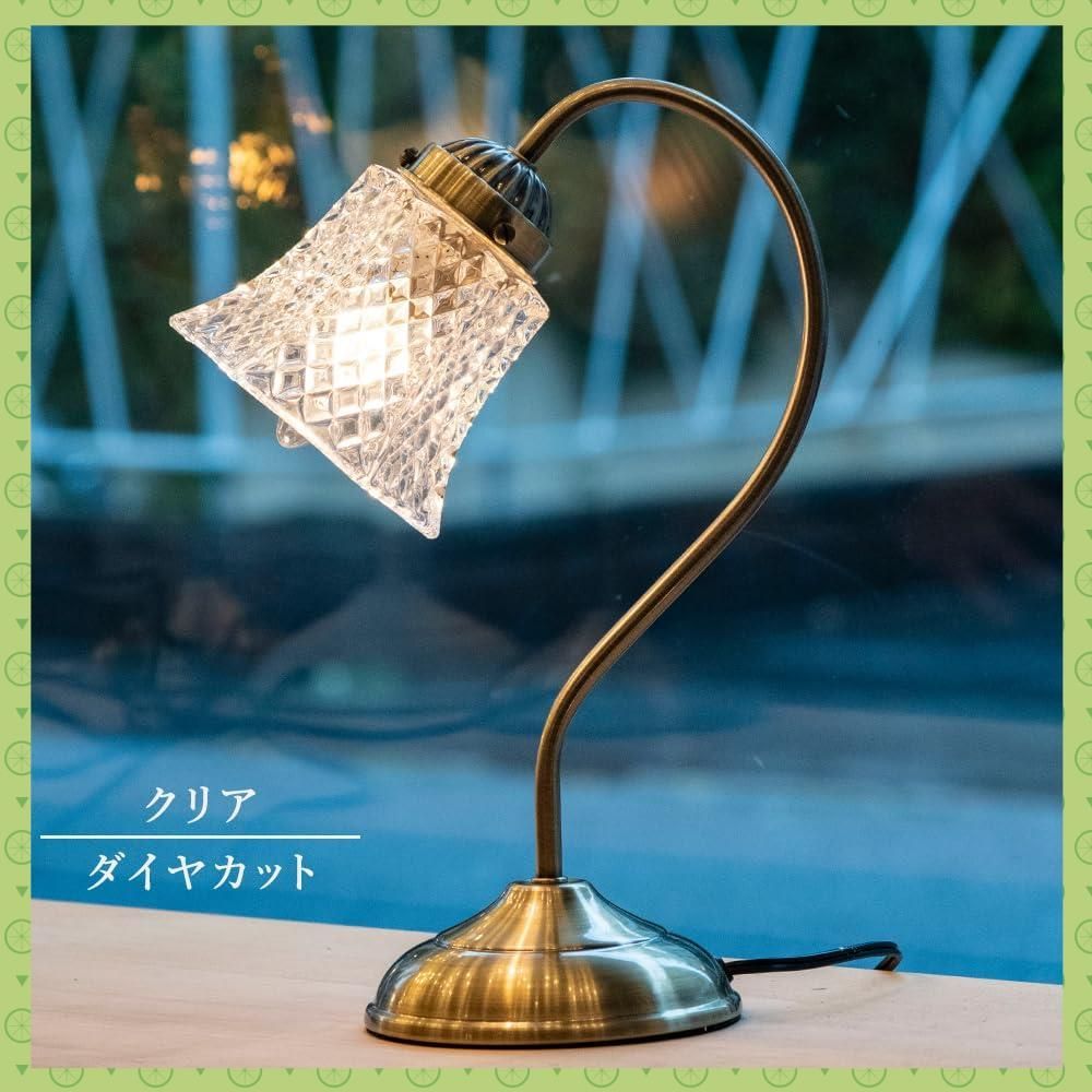 ガラスシェード　タッチセンサースタンドライト未使用 meggie_29587-89