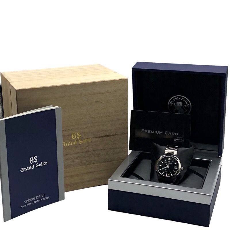 セイコー SEIKO Grand　Seiko　スプリングドライブ 大丸創業300周年記念モデル SBGA365 シルバー SS 他 メンズ 腕時計