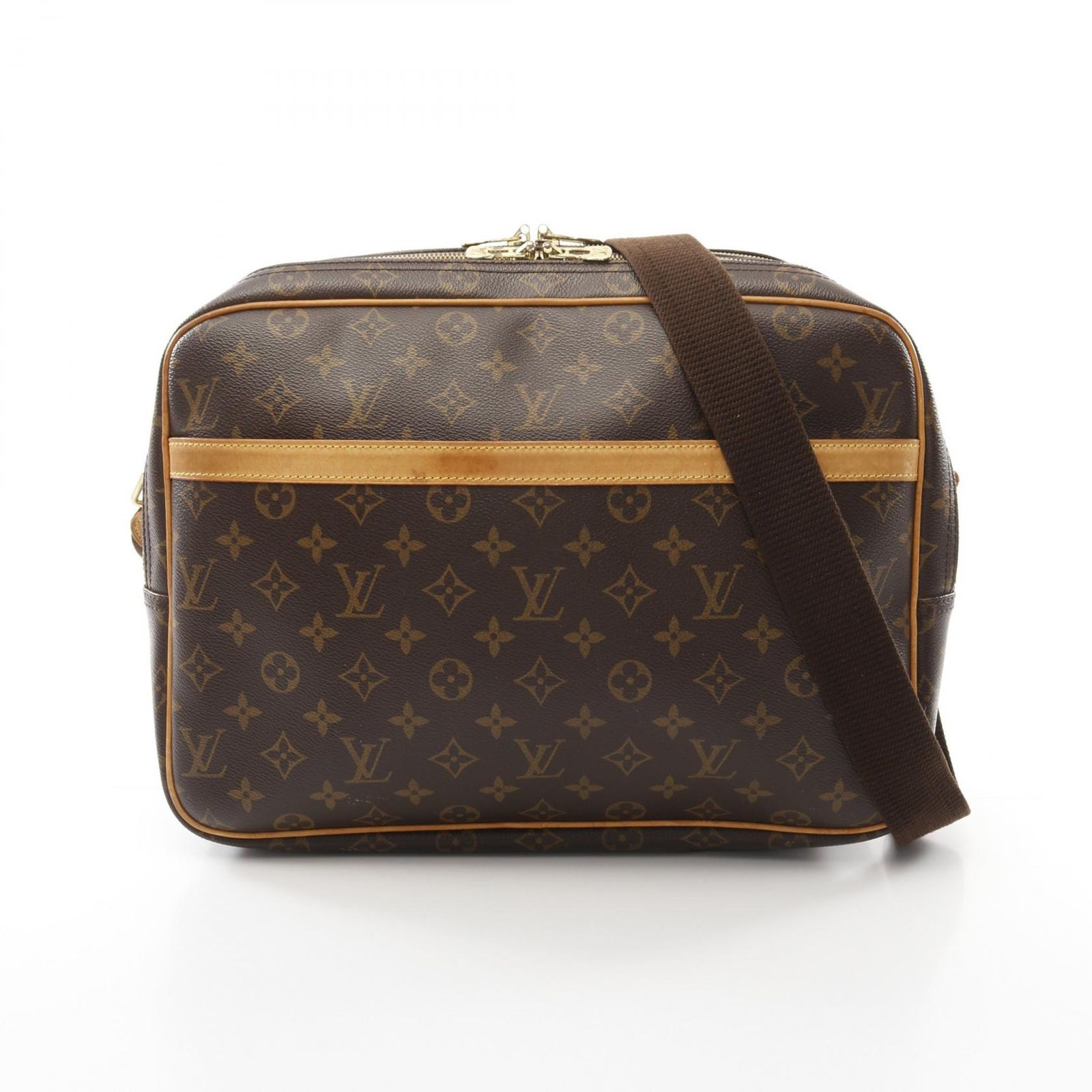 ルイ ヴィトン LOUIS VUITTON ショルダーバッグ リポーターGM モノグラム M45252 PVCコーティングキャンバス レザー リポーターGM レディース Used B