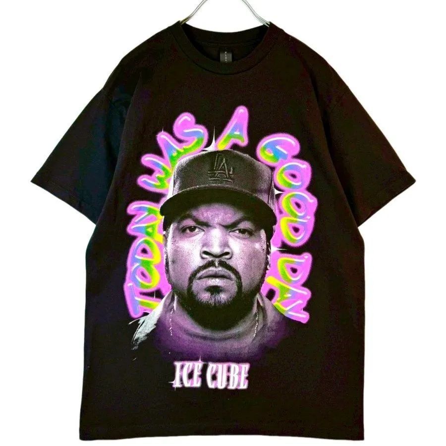 ビンテージ HIP HOP アイス・キューブ ICE CUBE Tシャツ NWA 2XL ICE CUBE/アイス キューブ Tシャツ 黒 - メルカリ