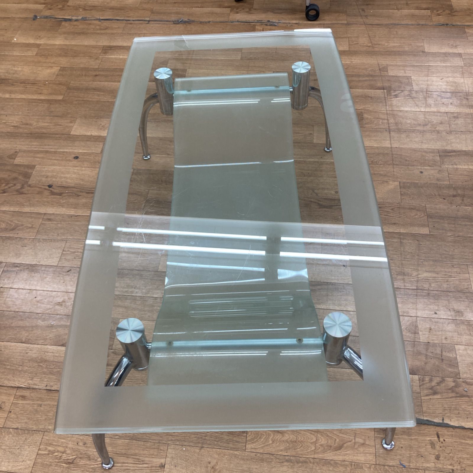 ガラステーブル センターテーブル