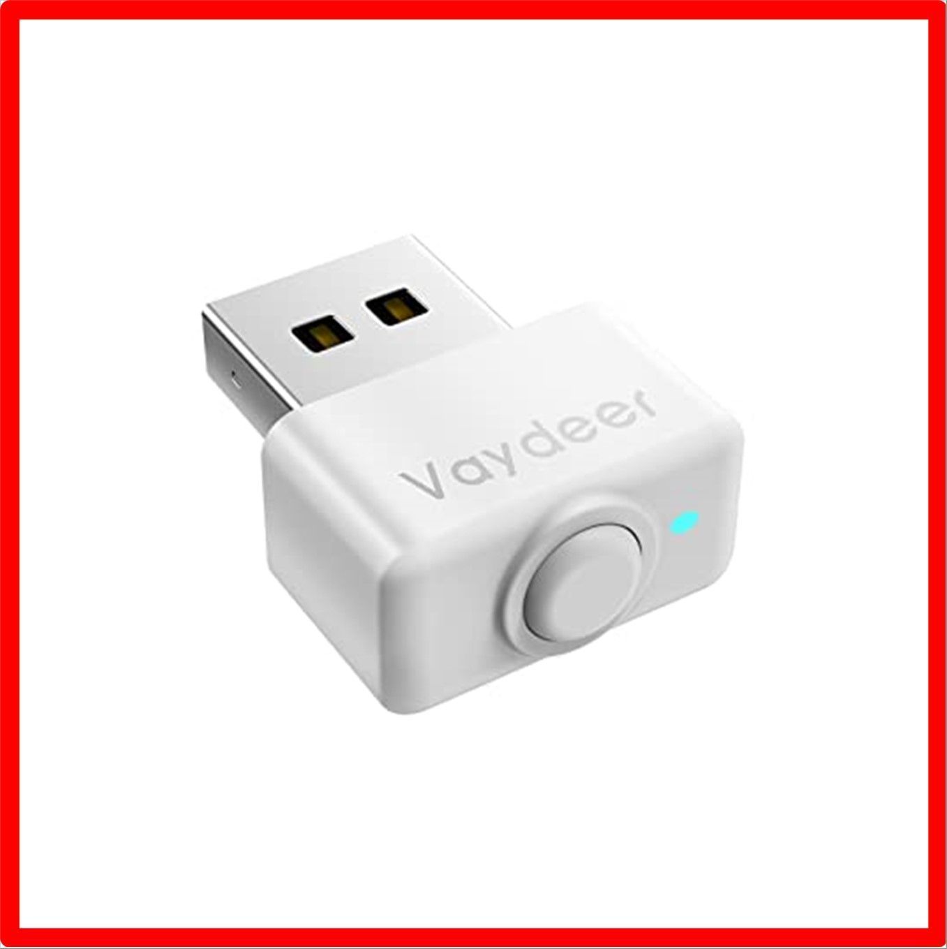 送料無料】ホワイト VAYDEER マウスジグラー USB マウスムーバー マウス エミュレータ マウス 自動 動かす ON/OFFスイッチ付き  ドライバ不要 メルショップ メルカリ