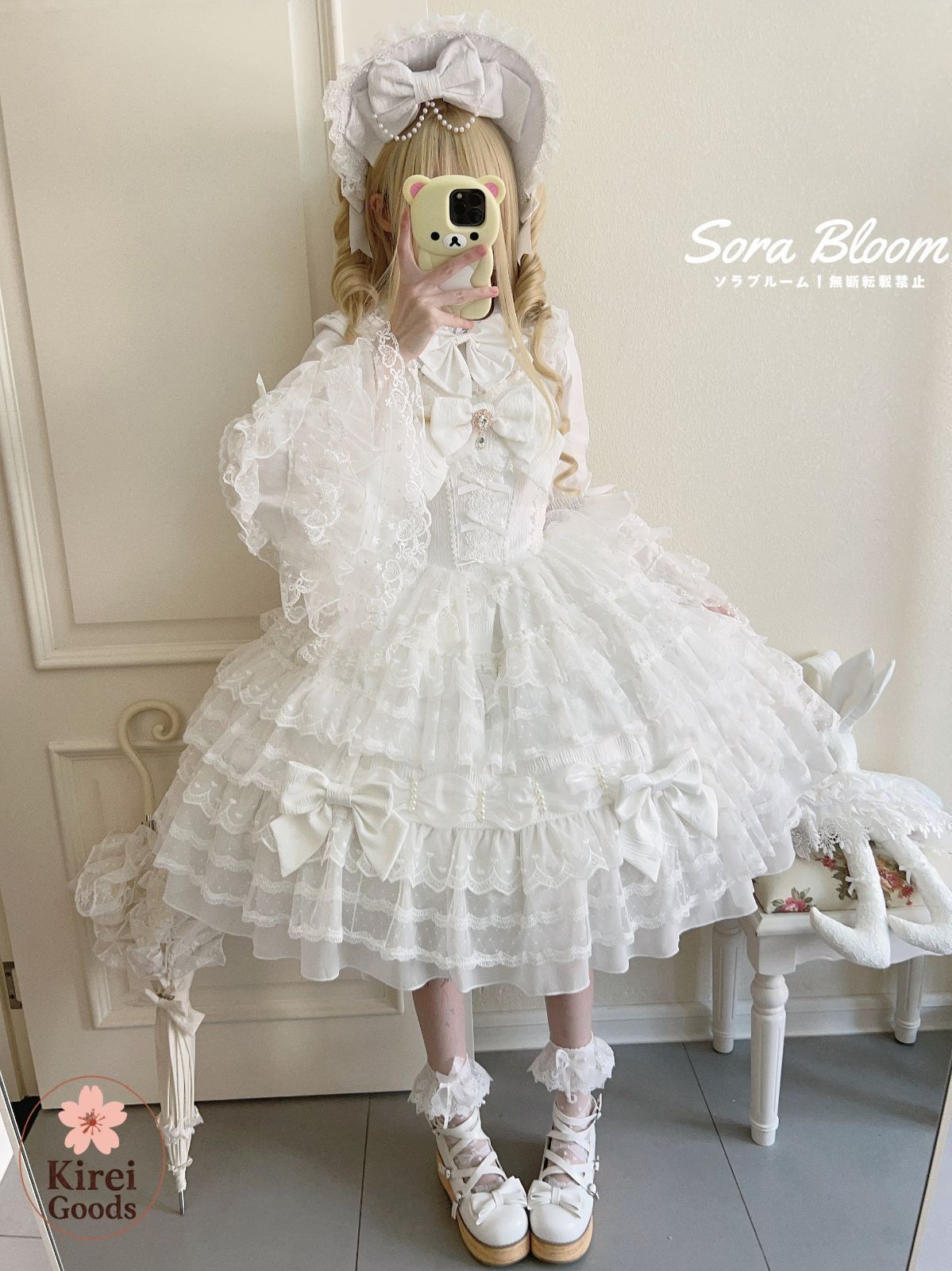 新品　ロリータ　ドレス❤️　割引有り♪ ロリータ ドレス ピンク 2点セット 甘ロリ【Loitimes】 - メルカリ