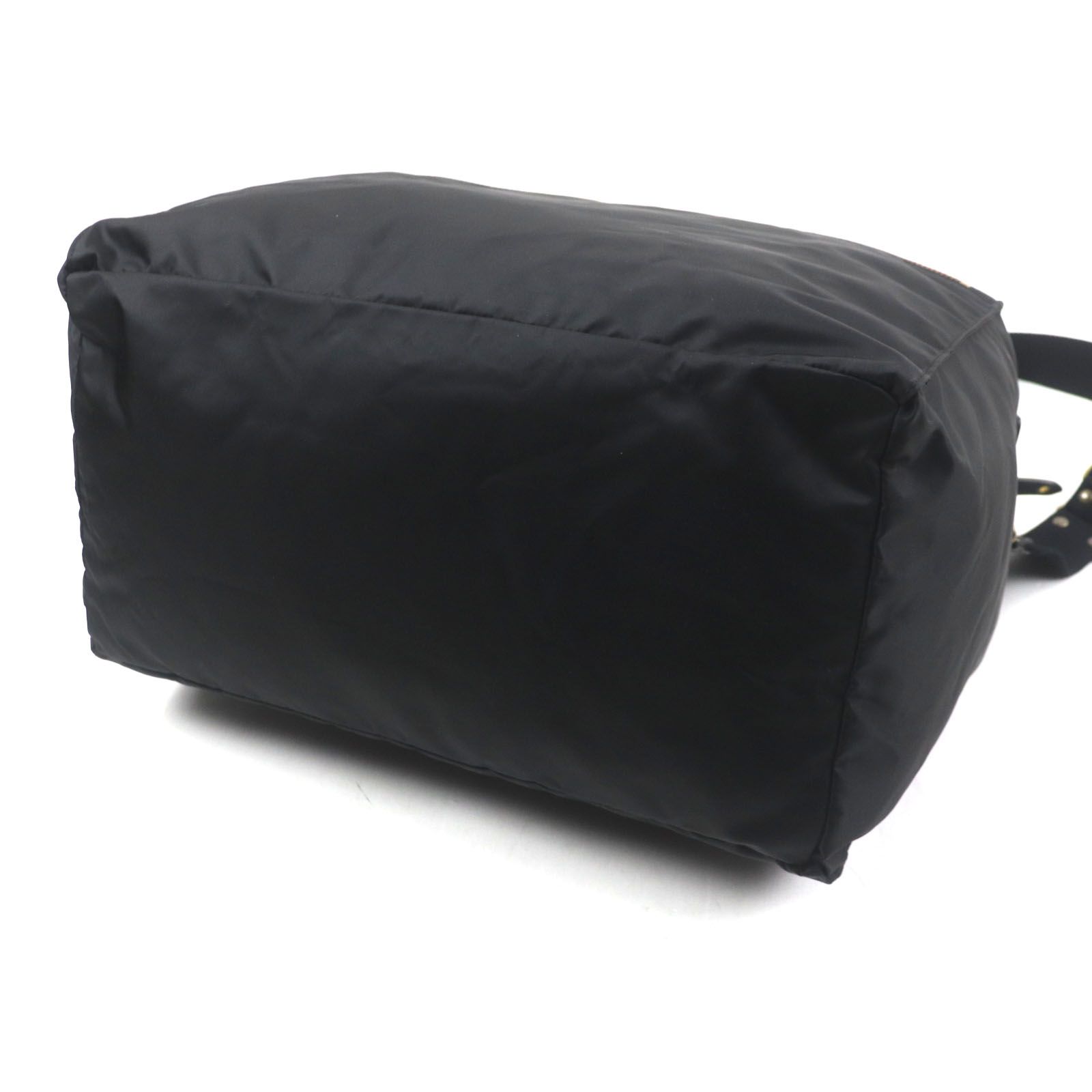 フェリージ　ブラック ボストンバッグ ナイロン・レザー 極美品▽Felisi フェリージ P3/6DS ナイロン レザー 2WAY