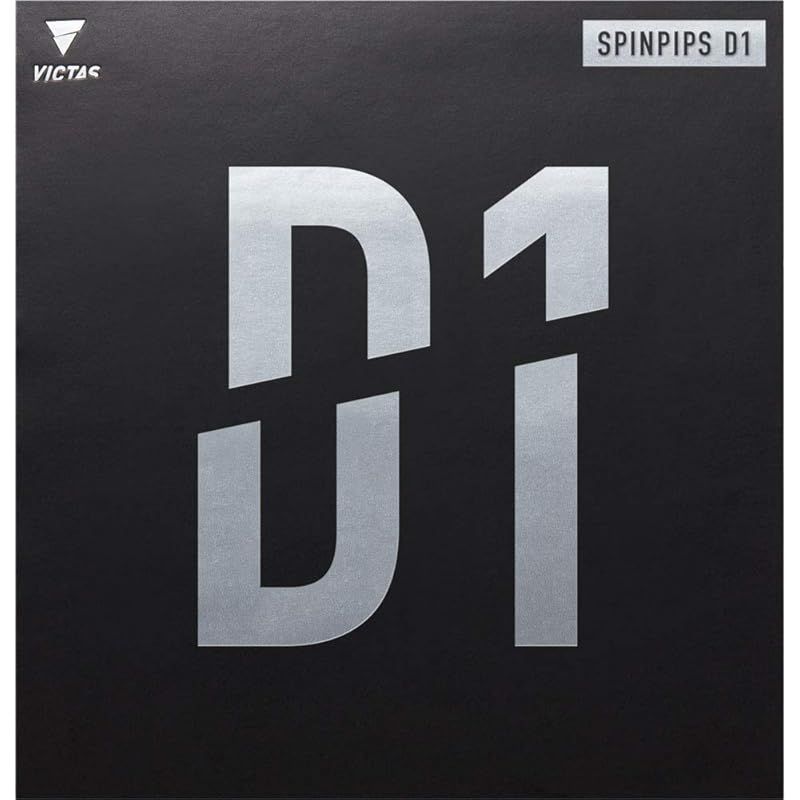 ヴィクタス(VICTAS) 卓球 ラバー 表ソフト スピンピップス D1 SPINPIPS D1 レッド(0040) 1.6