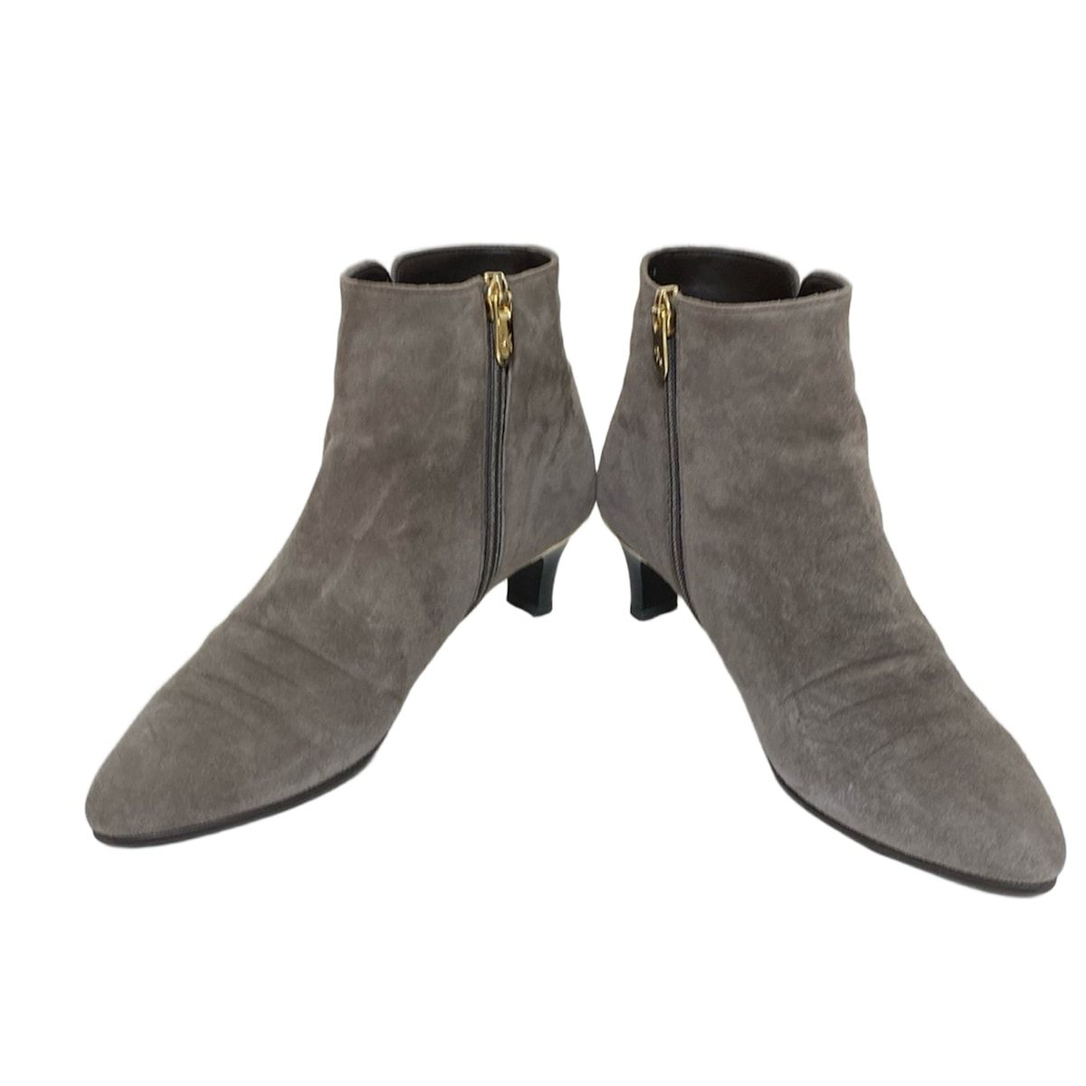 GINZA Kanematsu ギンザカネマツ ショートブーツ 21 1|2B レディース - グレー