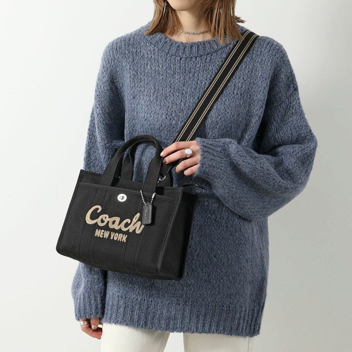 COACH ショルダーバッグ　CARGO TOTE26 CP164アウトレット品ハンドルから本体まで約10cm