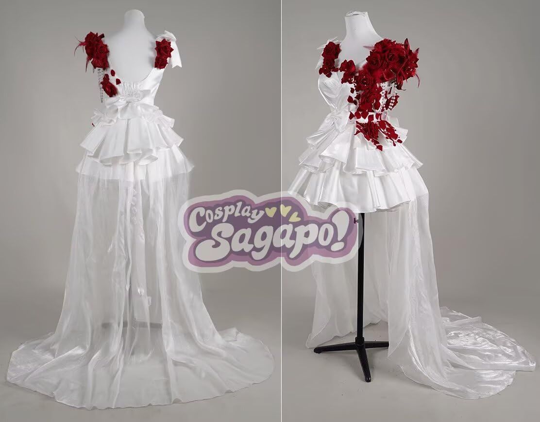 Sagapo 第五人格 調香師 スカーレットの新婦 セット コスプレ コスプレ衣装 Cosplay 仮装 花火大会 お祭り ハロウィン