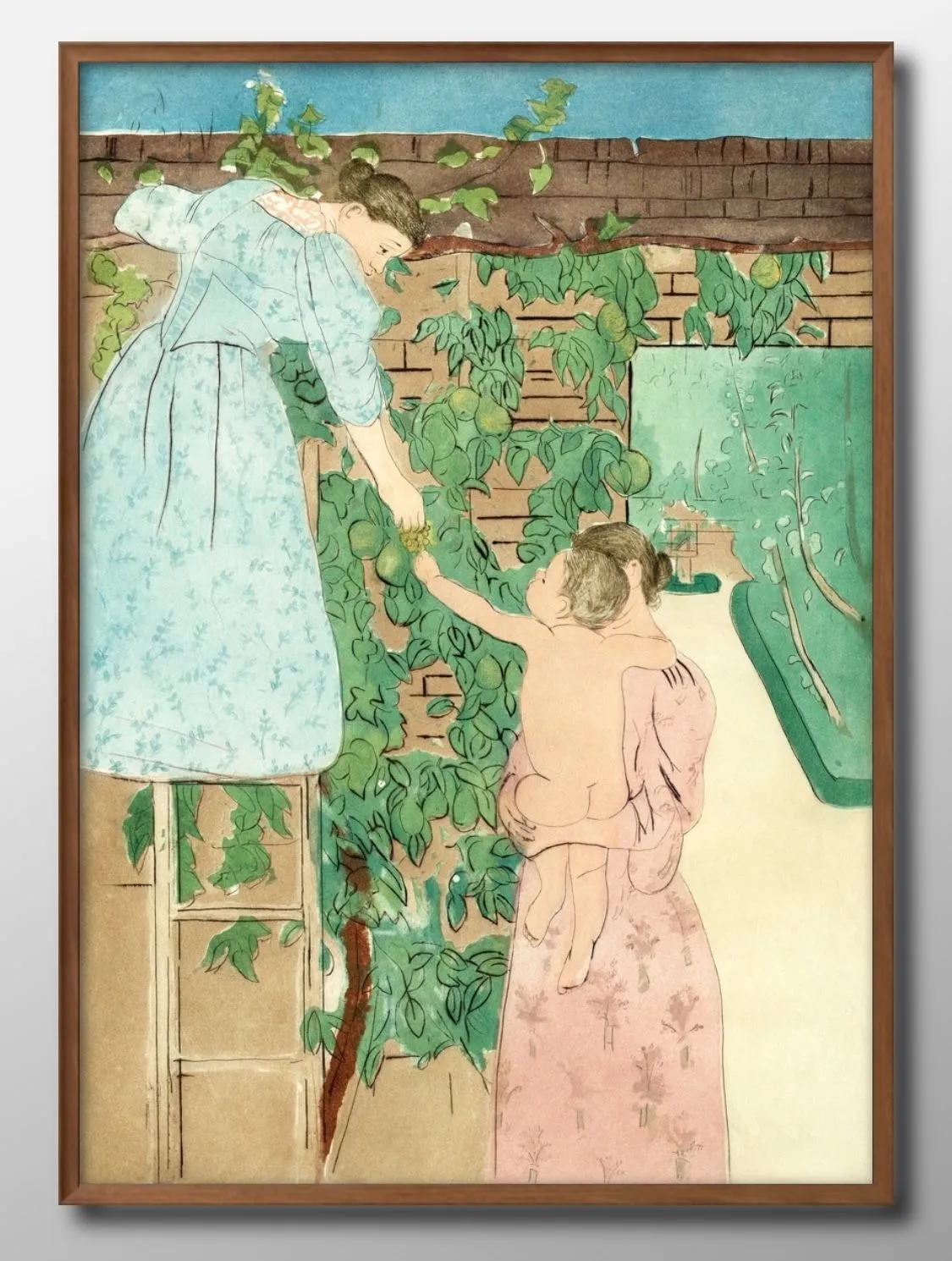 メアリー・カサット、「母の愛撫」、希少な画集より、 新品高級額装付 2025年最新】メアリー・カサットの人気アイテム - メルカリ