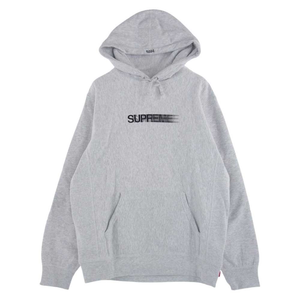 Supreme シュプリーム パーカー 20SS Motion Logo Hooded Sweatshirt