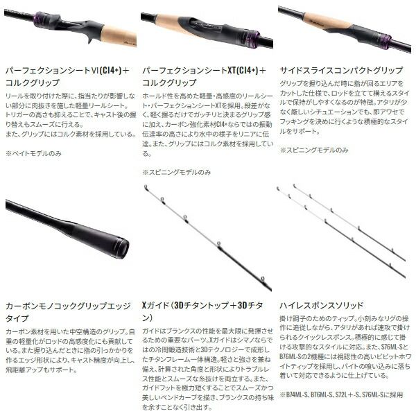 シマノ　25　ブレニアス　 XR S76ml−s ロッド 4969363378644_2.jpg