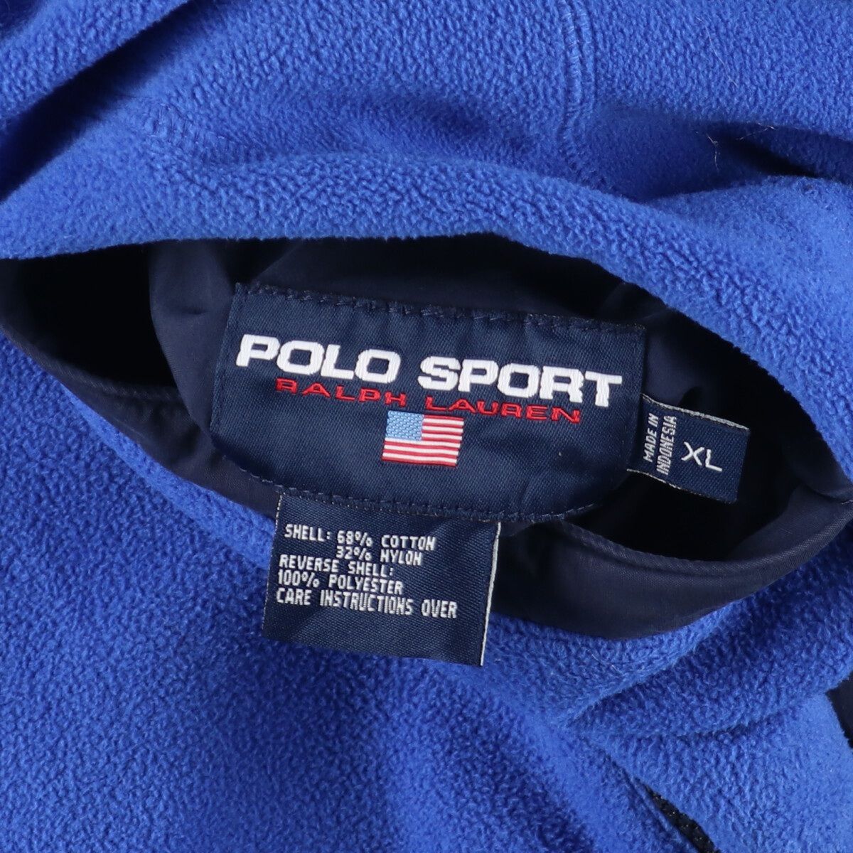 POLO SPORT ラルフローレン フリースジャケット L ビンテージ 古着 古着 90年代 ラルフローレン Ralph Lauren POLO SPORT ポロ