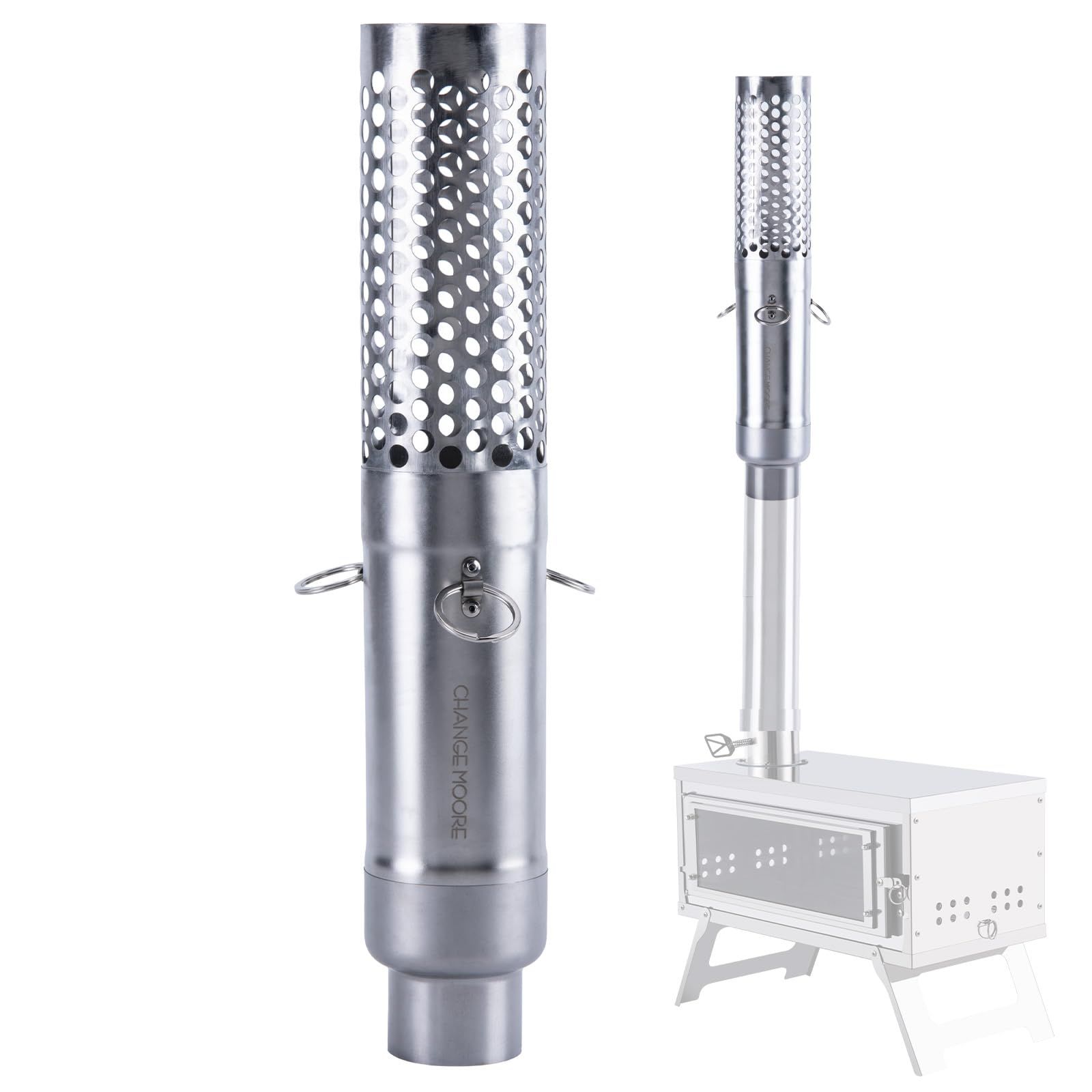 CHANGE MOORE 薪ストーブ 二次燃焼 折りたたみ コンパクト CHANGE