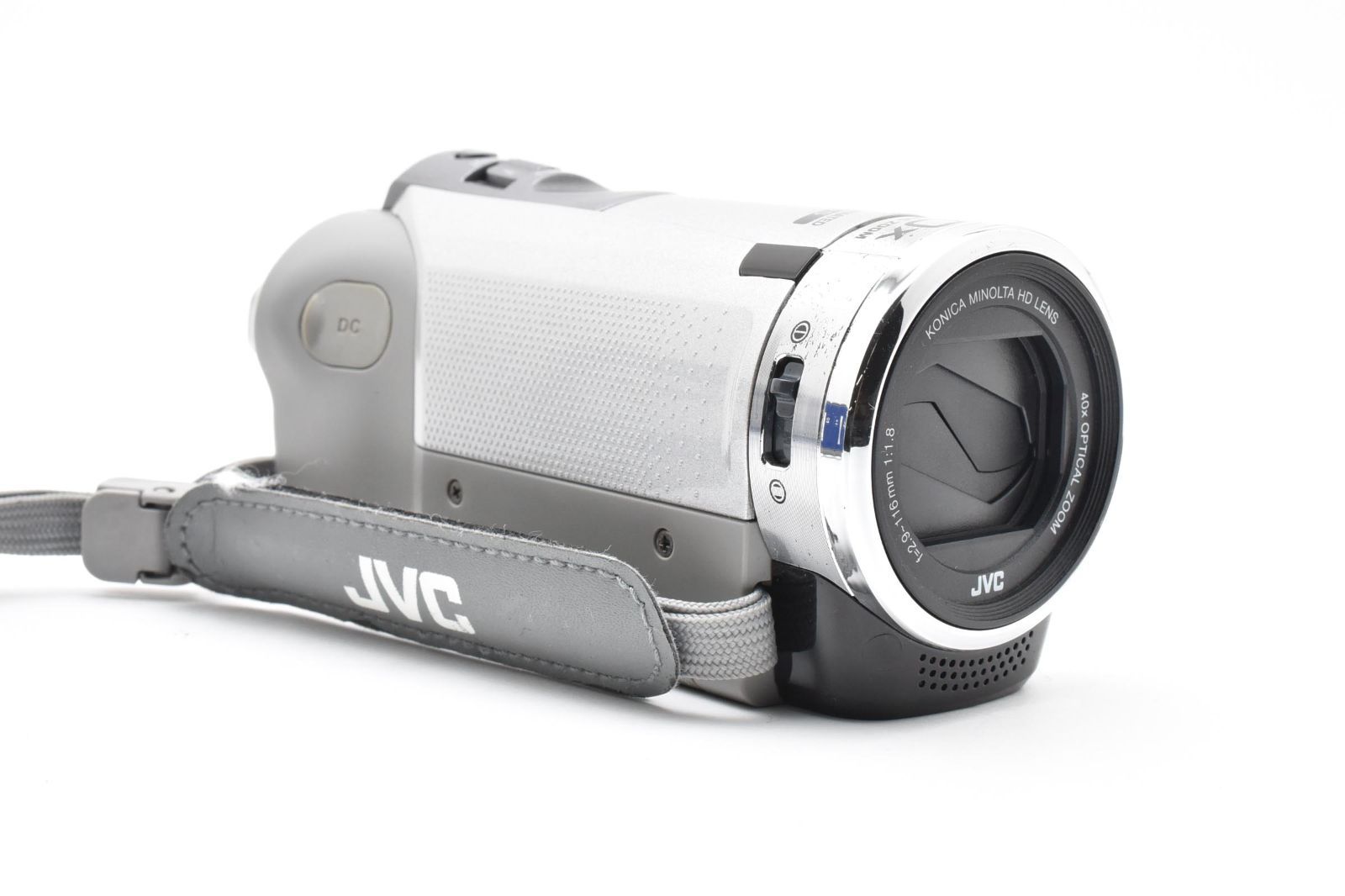 【送料無料】 人気カメラ ビデオカメラ JVC GZ-HM155 シルバー FULL HD 元 き