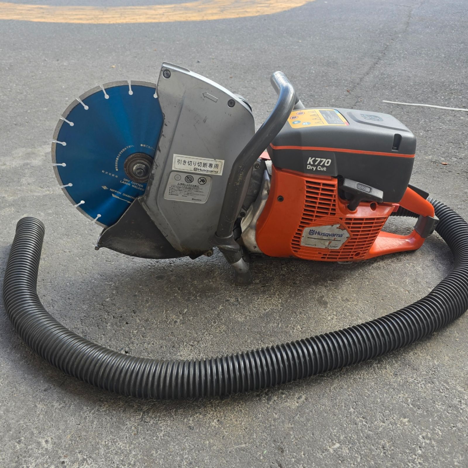 発送可！中古品・新品刃取付済み】ハスクバーナ(Husqvarna