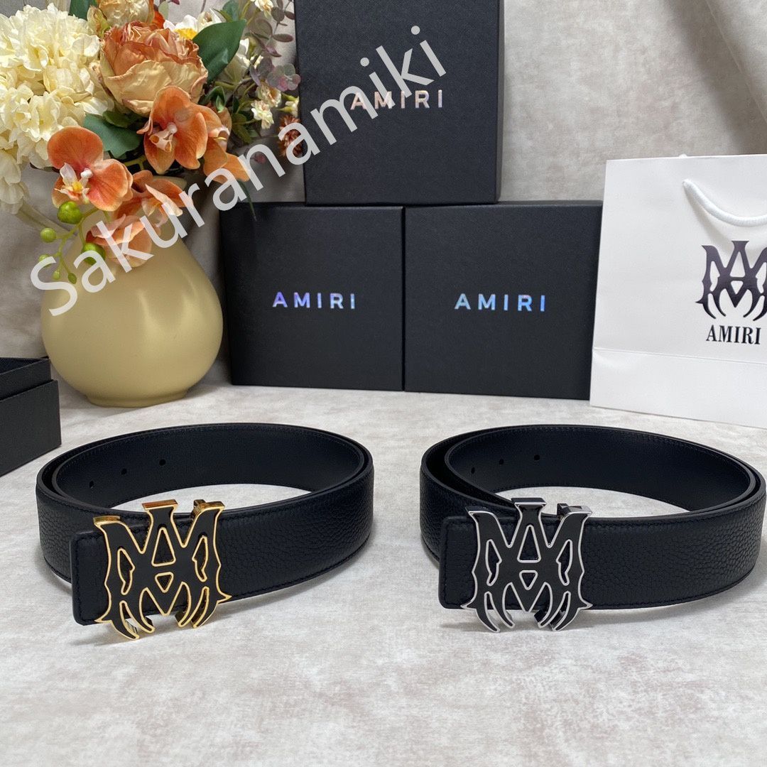 AMIRI ベルト ロゴ バックル 105cm 銀 シルバー 新品 AMIRIモチーフベルト シルバー - メルカリ