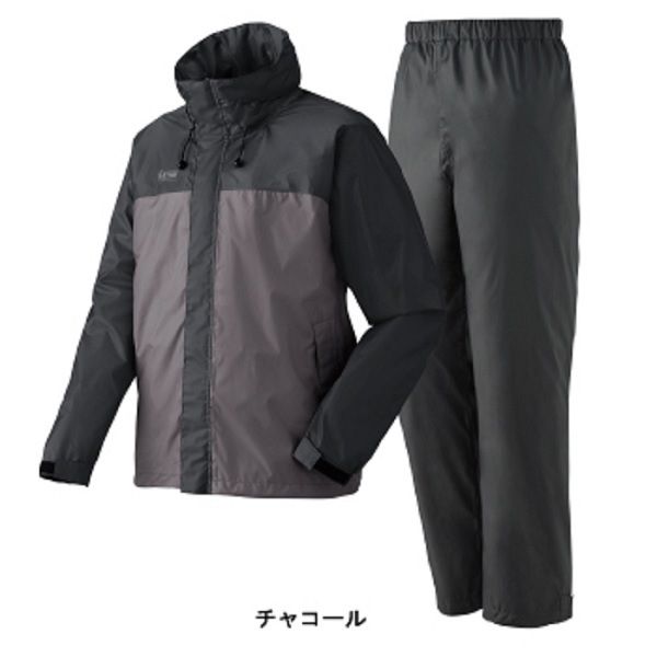 【新品】ロゴス LOGOS LIPNER LVS透湿レインスーツ チェスター（チャコール/Mサイズ） チェスターCHM (2460700)