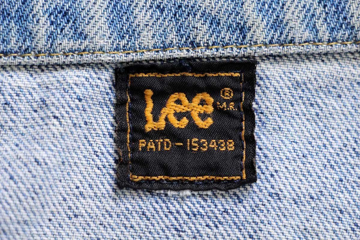 まなと超希少ペイントアメリカ古着 LeeデニムジャケットメードインUSA アメリカ製 Lee デニムジャケット – 古着屋Top of the Hillの