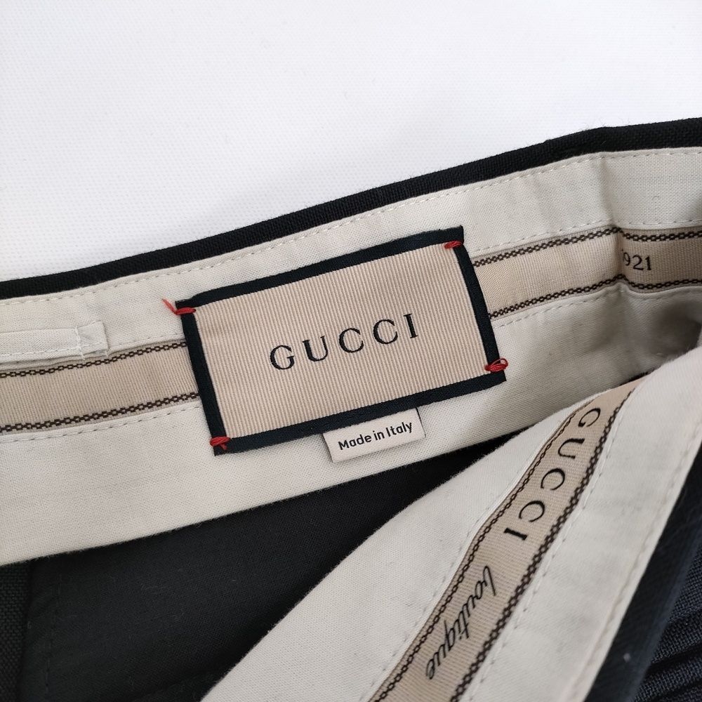 GUCCI パナマウール モヘア スラックス サイズ48 672086 Z6724 パンツ  