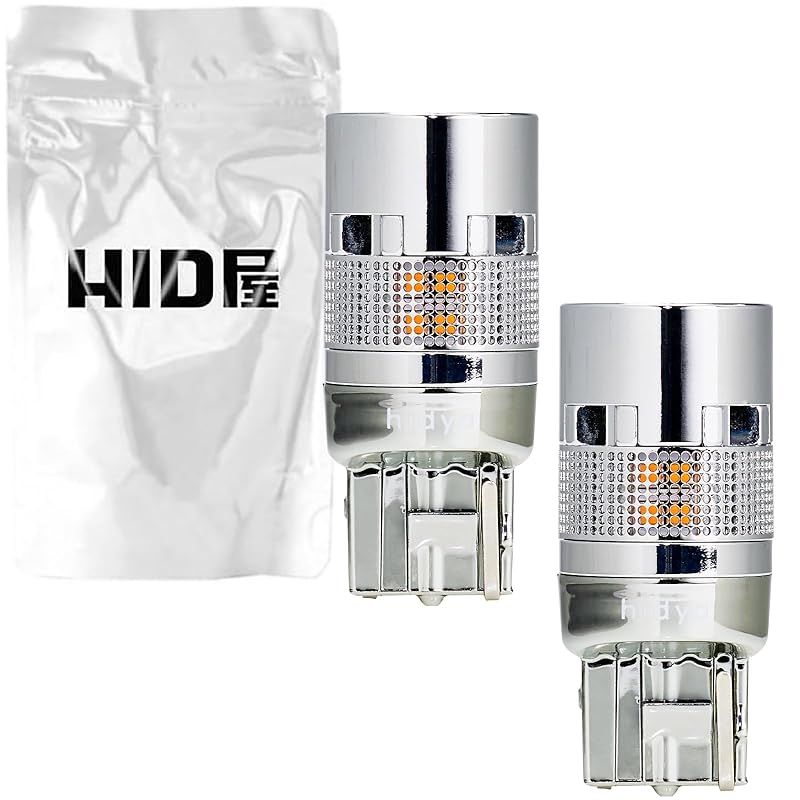 HID屋 T20 ハイフラ防止内蔵 LEDウィンカー バルブ 4個セット 【公式通販】