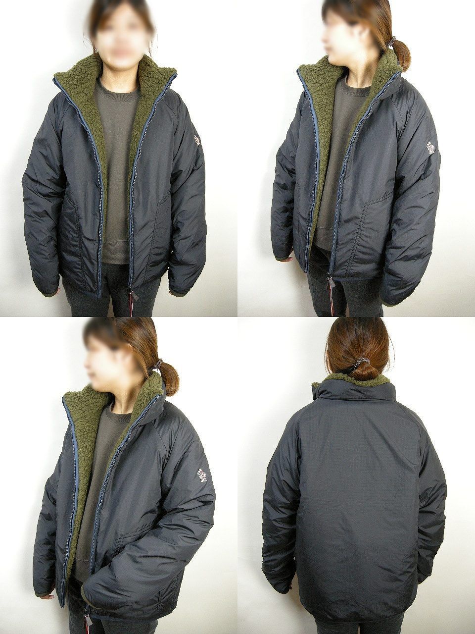 サイズ1-3 (ゆったりめ)□新品□モンクレール GRENOBLE リバーシブル