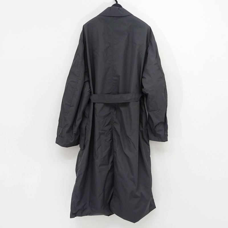 21SS オーバーサイズウィンドコート チャコール ST.214 サイズ:S 21SS オーバーサイズウィンドコート チャコール ST.214 サイズ:S