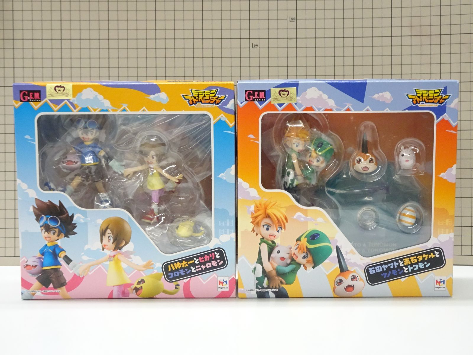 メガハウス G.E.M. デジモンアドベンチャー 兄弟セット 未開封品