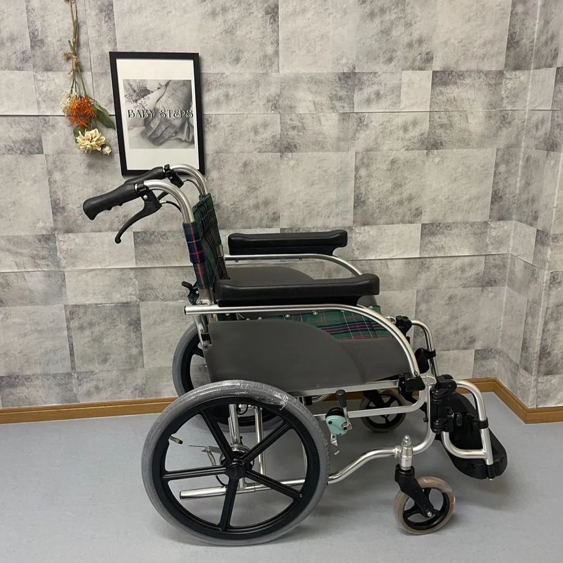 AR-601 松永製作所 MATSUNAGA 車椅子 介助 アルミ製 中古 介護用品