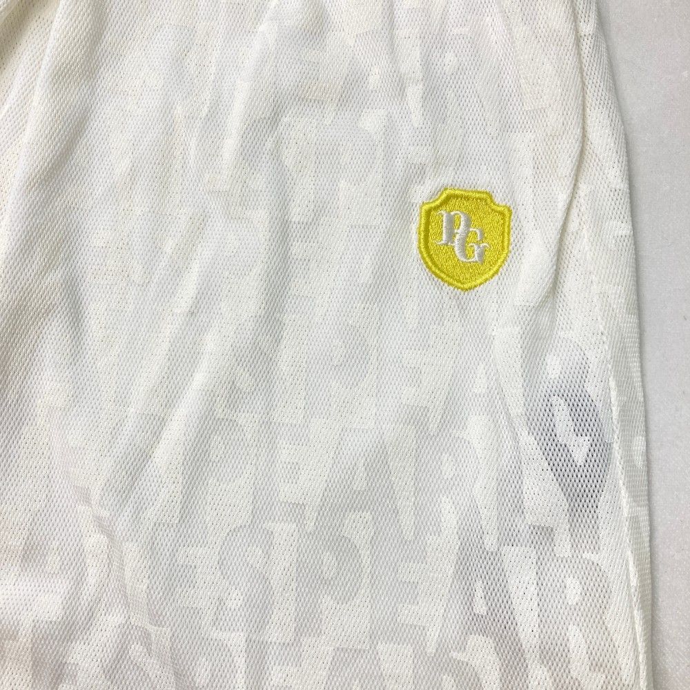 サイズ：0 PEARLY GATES パーリーゲイツ 裏地付スカート メッシュ ロゴ