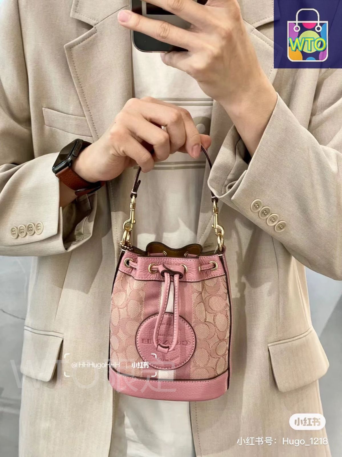 COACH デンプシー Coach Outlet Dempsey Tote 22 In Signature Jacquard With