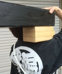 神輿用肩当て木